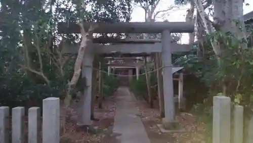 八龍神社の鳥居