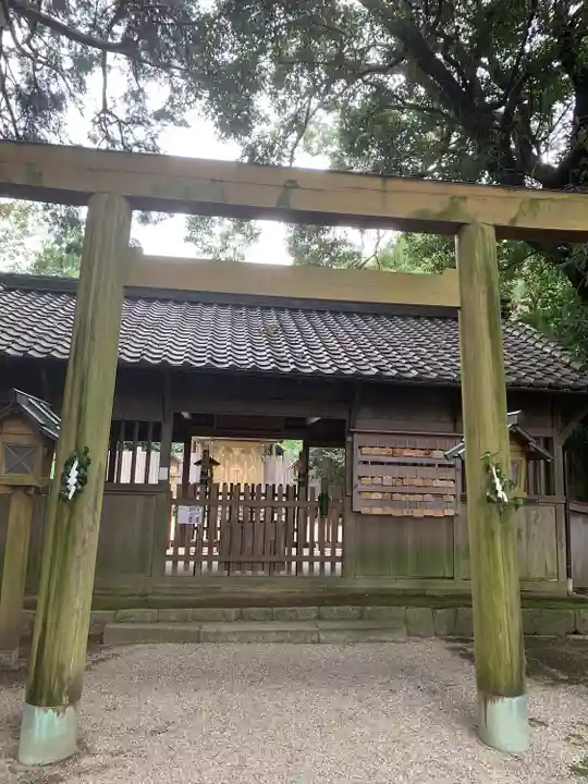 竹神社の鳥居