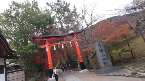 宇治上神社の鳥居