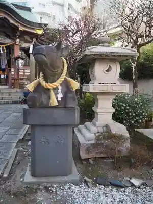 平河天満宮の狛犬