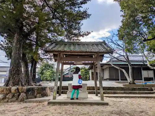 西神明神社の手水