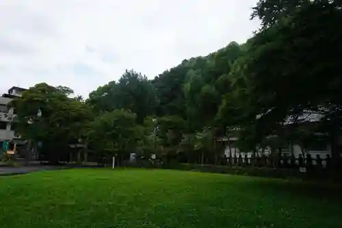 橿森神社の周辺