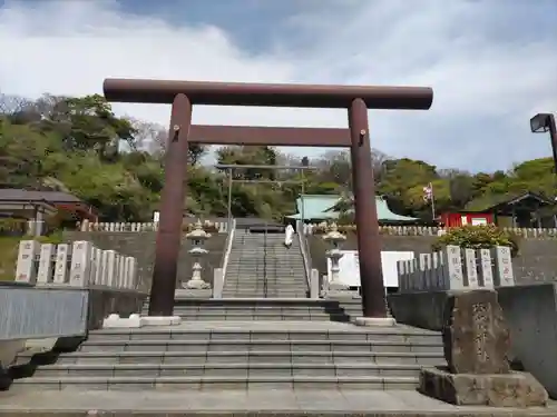 本牧神社の鳥居