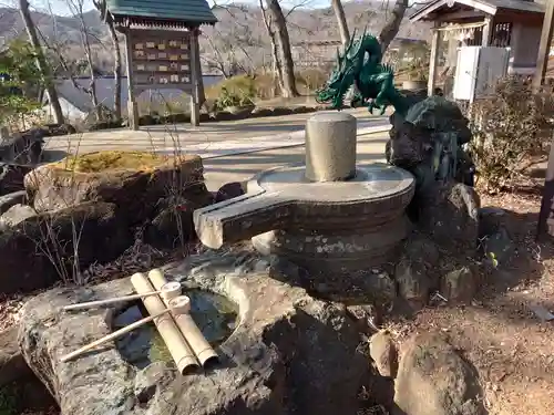 常陸国出雲大社の手水舎