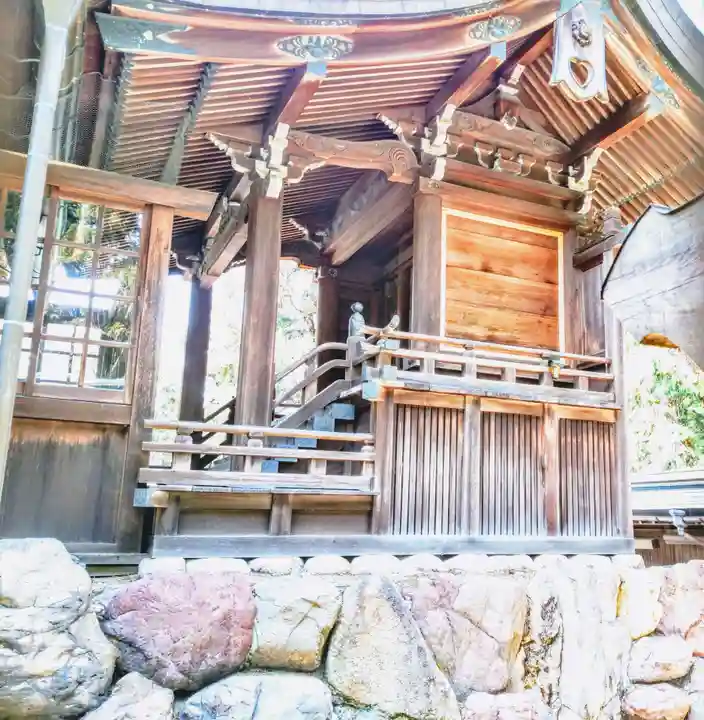 八剣社の本殿・本堂