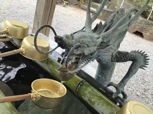 秩父今宮神社の手水舎