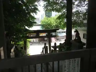 王子稲荷神社の鳥居