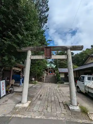 元城町東照宮の鳥居