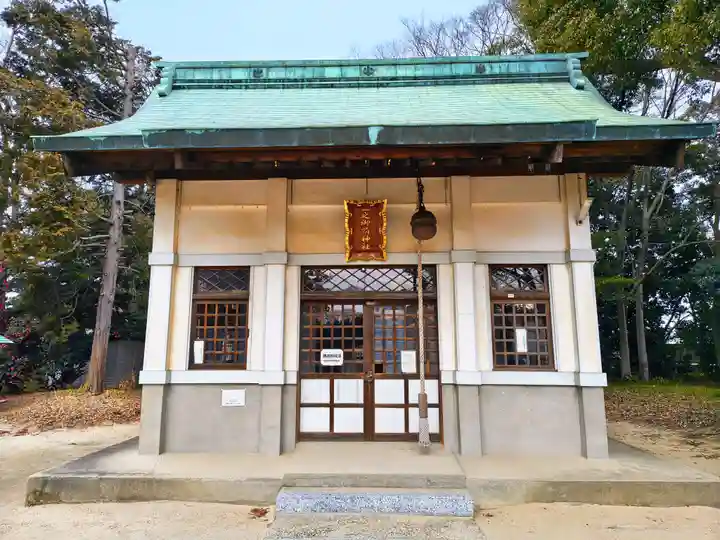 一之御前神社の本殿・本堂