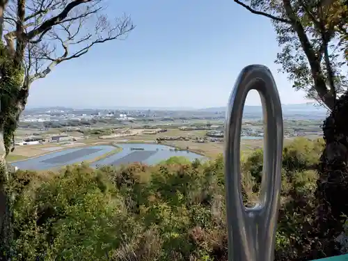 神出神社の景色