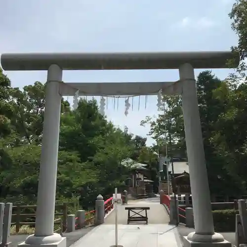 松戸神社の鳥居