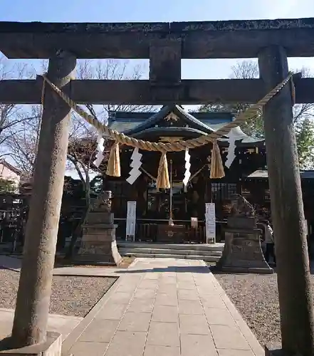 行田八幡神社の鳥居