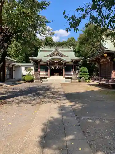 諏訪神社の本殿・本堂