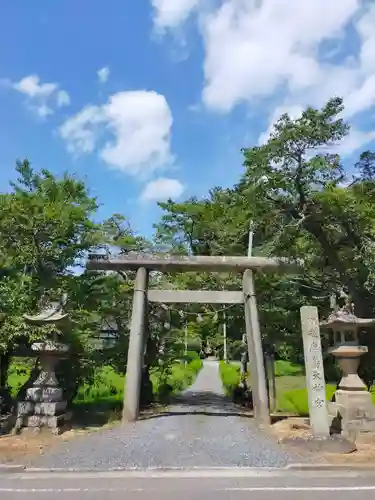 鹿島大神宮の鳥居