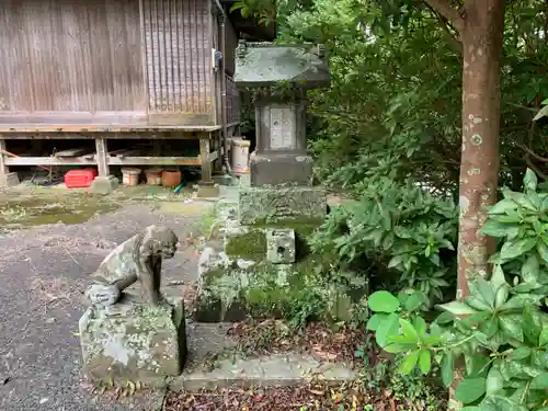 金氣神社の狛犬