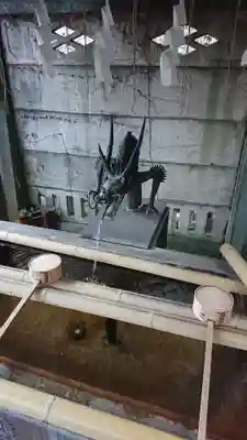 高山稲荷神社（旧鎮座地）の手水舎