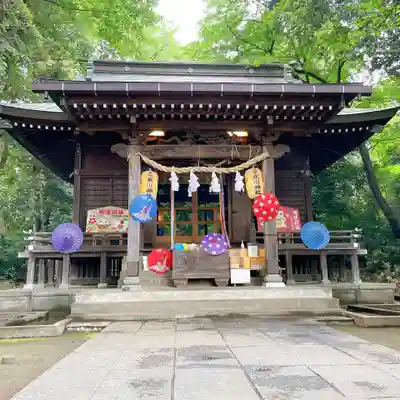 馬場氷川神社の本殿・本堂