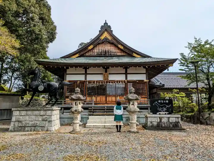 猪名部神社の本殿・本堂
