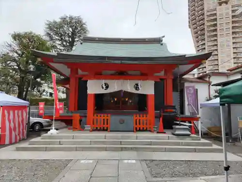 麻布氷川神社の本殿・本堂