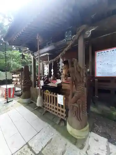 日光大室高龗神社の本殿