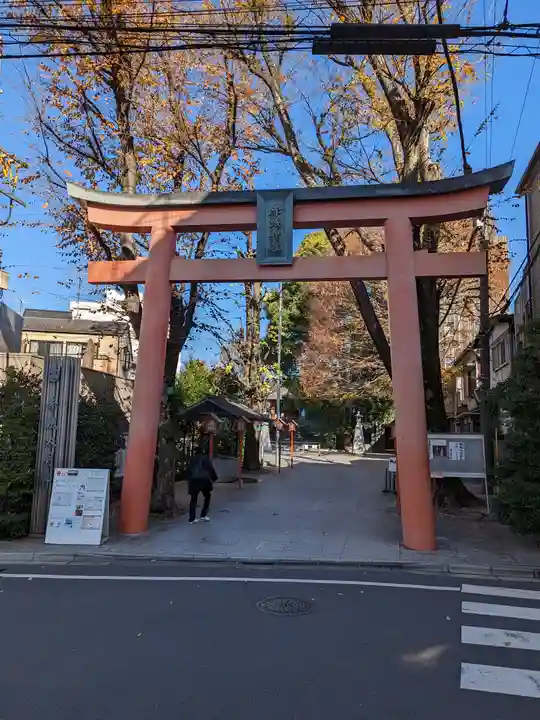 赤城神社の鳥居