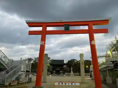 松原八幡神社の鳥居