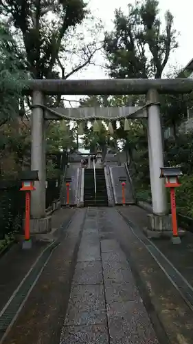 瀬田玉川神社の鳥居