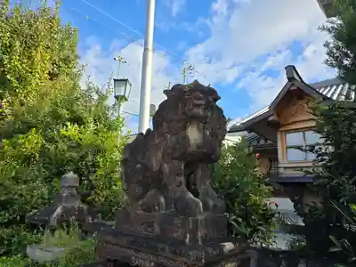 須賀神社の狛犬