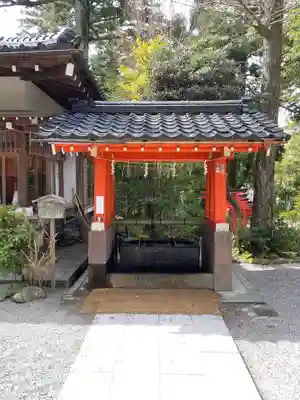 金澤神社の手水舎