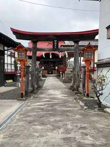 大鏑神社の鳥居