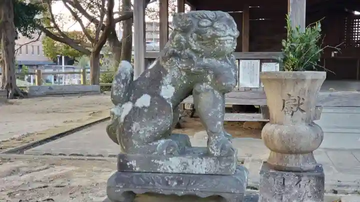 櫛田神社 菅原神社の狛犬