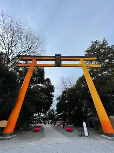 川越氷川神社の鳥居