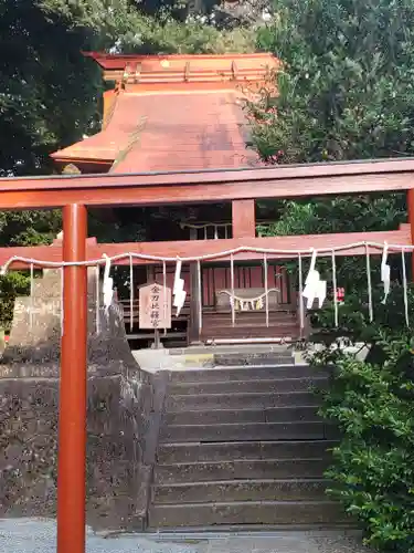 産泰神社の鳥居