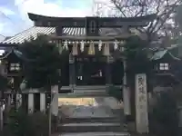 交通神社の鳥居