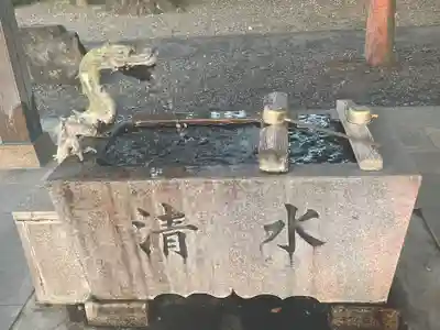 白髭神社の手水舎
