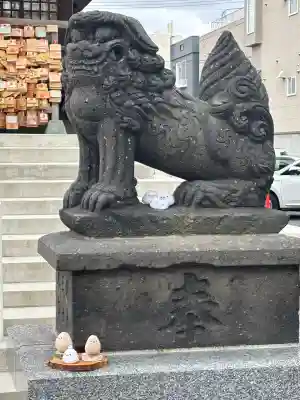 札幌諏訪神社の狛犬