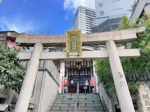 綱敷天神社御旅社の鳥居