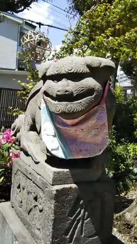 菊田神社の狛犬