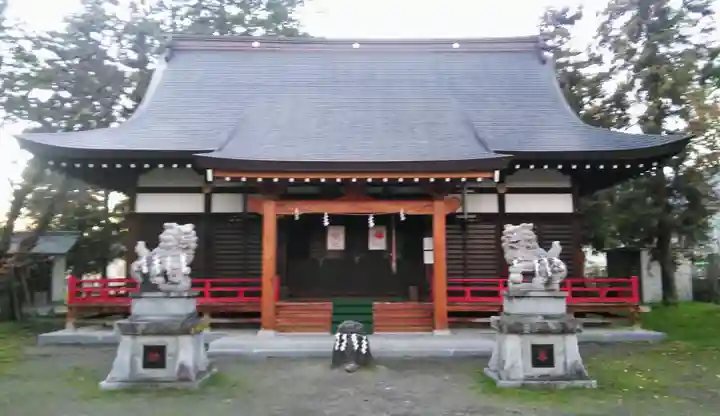 甲斐奈神社の本殿・本堂