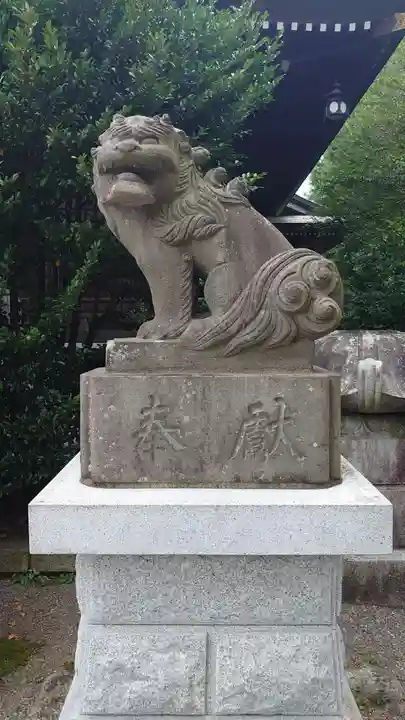 別雷皇太神の狛犬