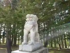 網走神社の狛犬