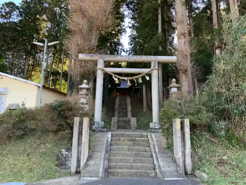 山神社の鳥居