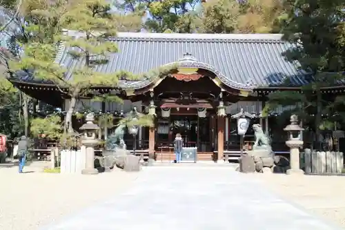 杭全神社の本殿