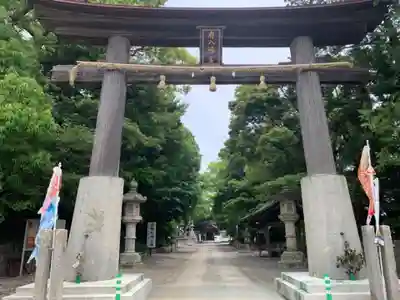 府八幡宮の鳥居