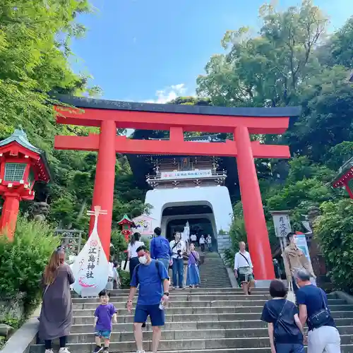 江島神社の鳥居