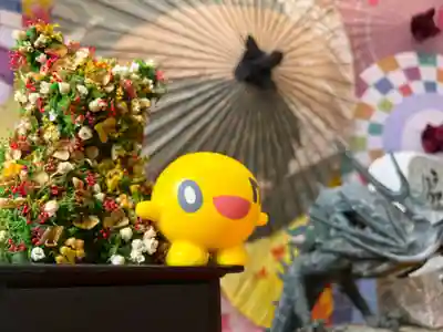 札幌諏訪神社の像