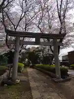 前原御嶽神社の鳥居