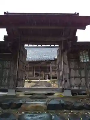 顕海寺の山門・神門