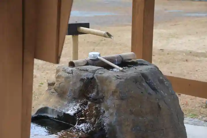 益子神社の手水舎