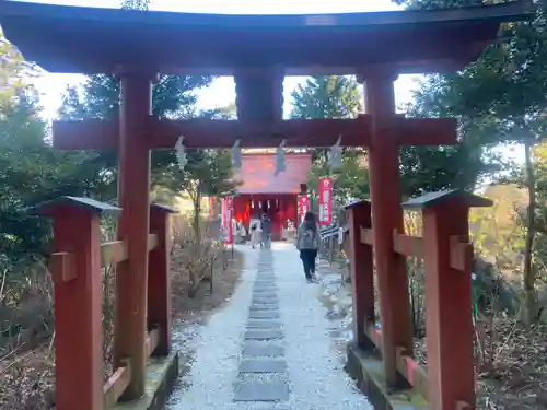 鷲子山上神社の鳥居